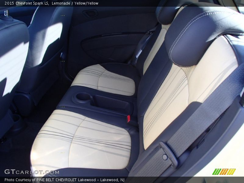 Rear Seat of 2015 Spark LS