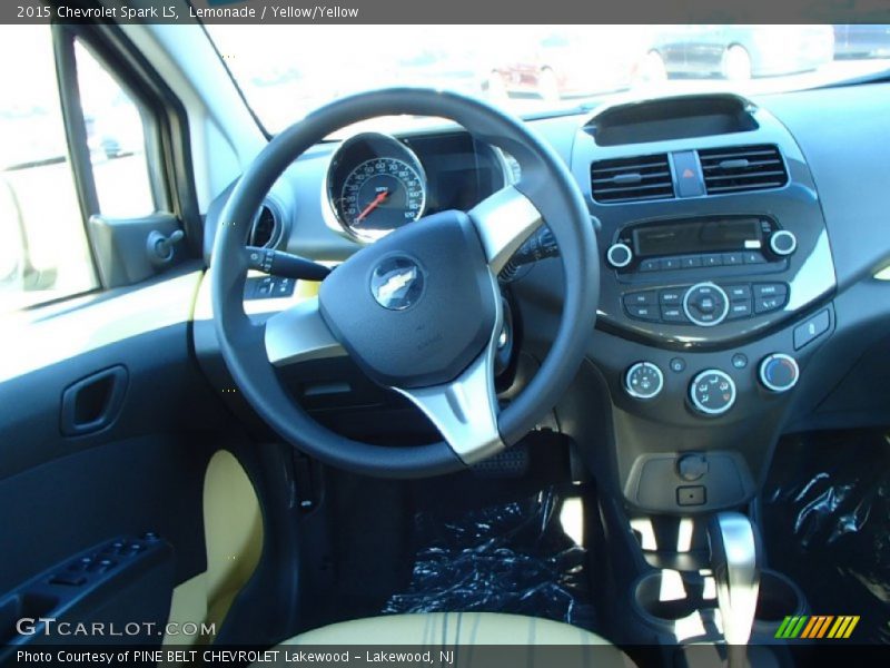 Lemonade / Yellow/Yellow 2015 Chevrolet Spark LS