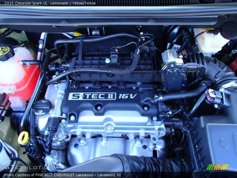  2015 Spark LS Engine - 1.2 Liter DOHC 16-Valve VVT ECOTEC 4 Cylinder