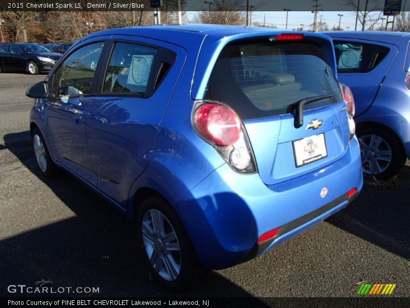 Denim / Silver/Blue 2015 Chevrolet Spark LS