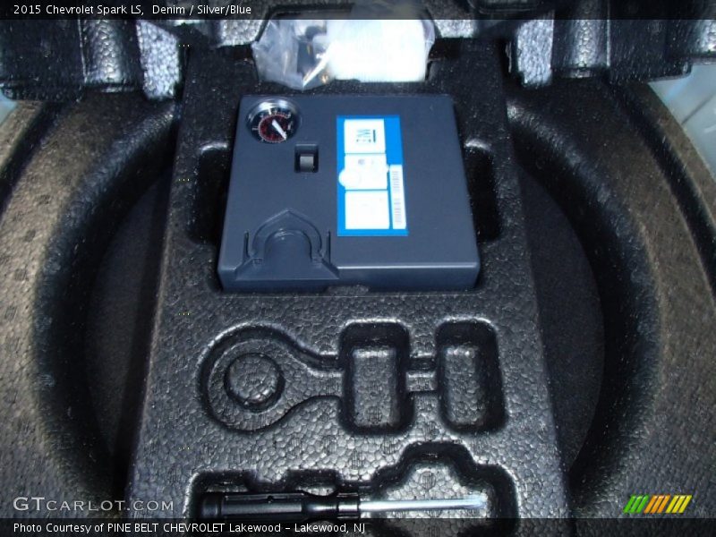 Denim / Silver/Blue 2015 Chevrolet Spark LS
