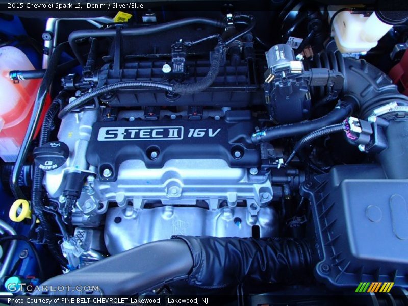 Denim / Silver/Blue 2015 Chevrolet Spark LS