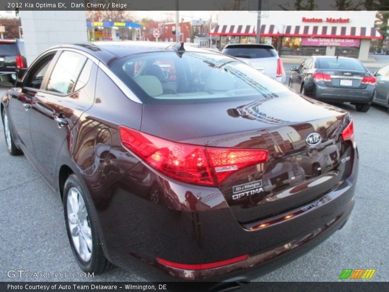 Dark Cherry / Beige 2012 Kia Optima EX