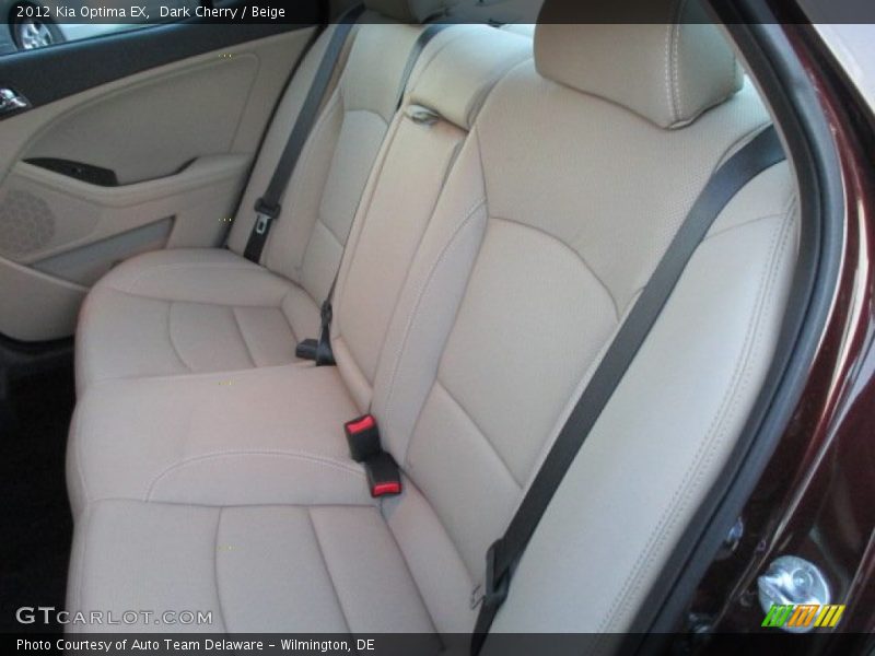 Dark Cherry / Beige 2012 Kia Optima EX
