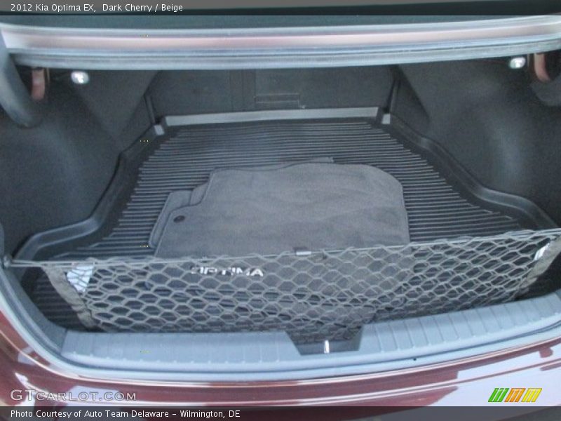 Dark Cherry / Beige 2012 Kia Optima EX
