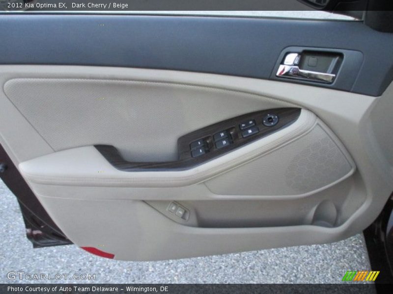 Dark Cherry / Beige 2012 Kia Optima EX