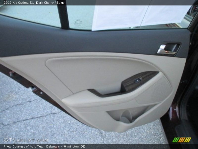 Dark Cherry / Beige 2012 Kia Optima EX