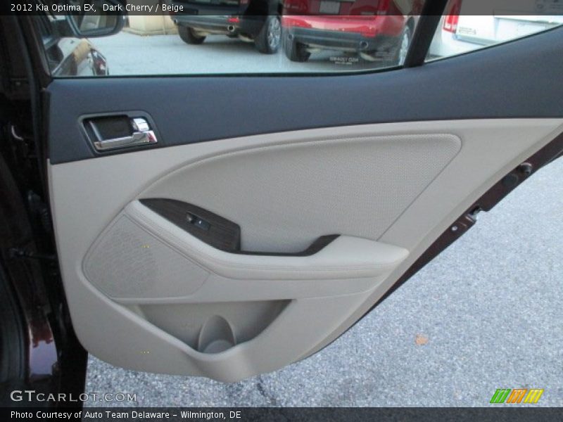 Dark Cherry / Beige 2012 Kia Optima EX
