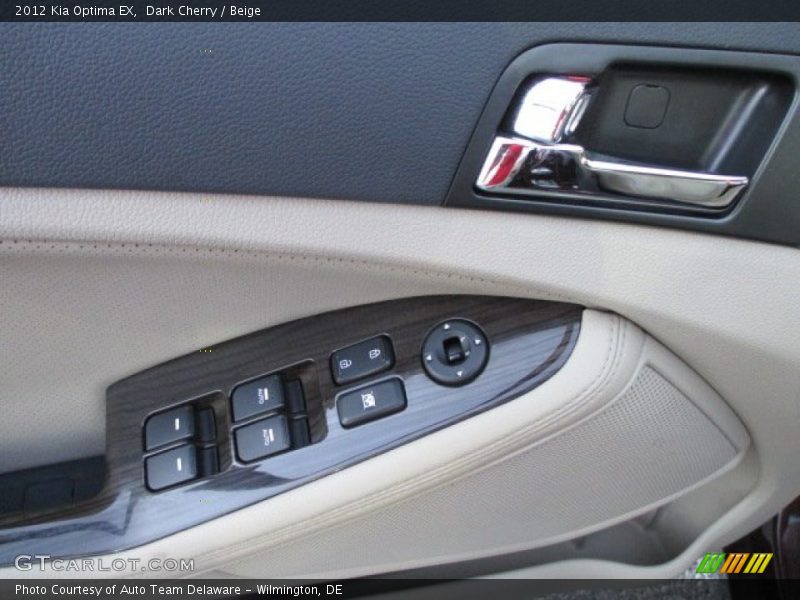 Dark Cherry / Beige 2012 Kia Optima EX