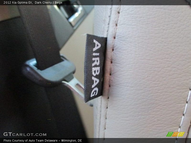 Dark Cherry / Beige 2012 Kia Optima EX