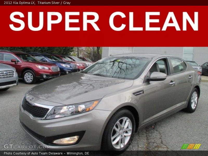 Titanium Silver / Gray 2012 Kia Optima LX