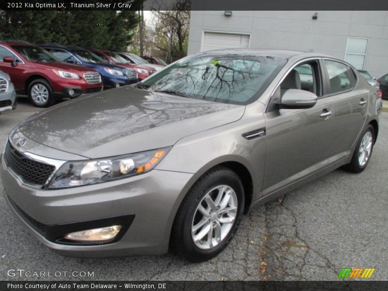 Titanium Silver / Gray 2012 Kia Optima LX