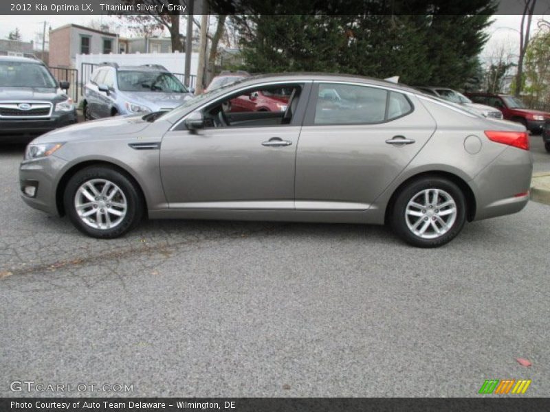 Titanium Silver / Gray 2012 Kia Optima LX