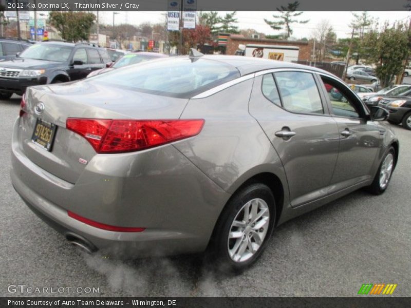 Titanium Silver / Gray 2012 Kia Optima LX