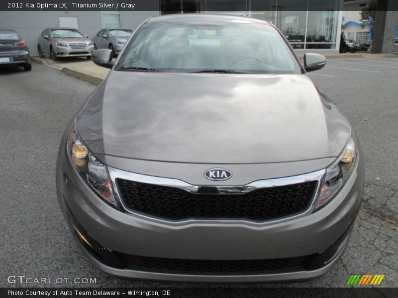 Titanium Silver / Gray 2012 Kia Optima LX