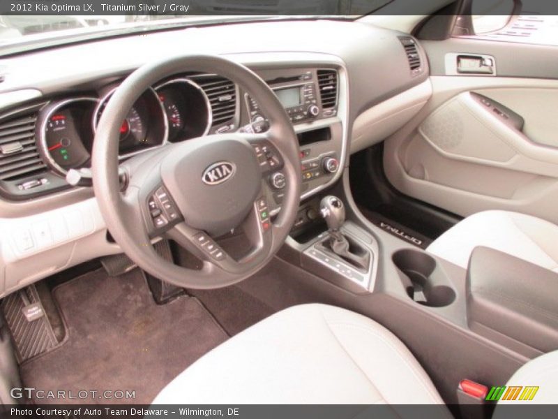 Titanium Silver / Gray 2012 Kia Optima LX