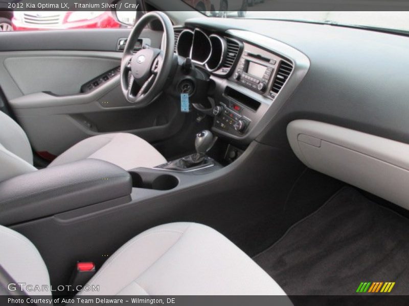 Titanium Silver / Gray 2012 Kia Optima LX