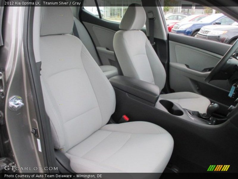 Titanium Silver / Gray 2012 Kia Optima LX