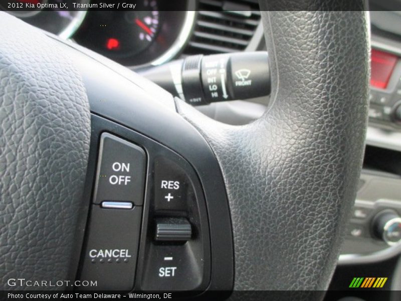 Titanium Silver / Gray 2012 Kia Optima LX