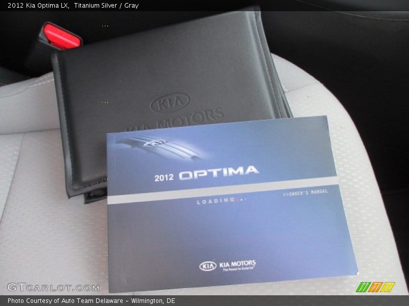 Titanium Silver / Gray 2012 Kia Optima LX