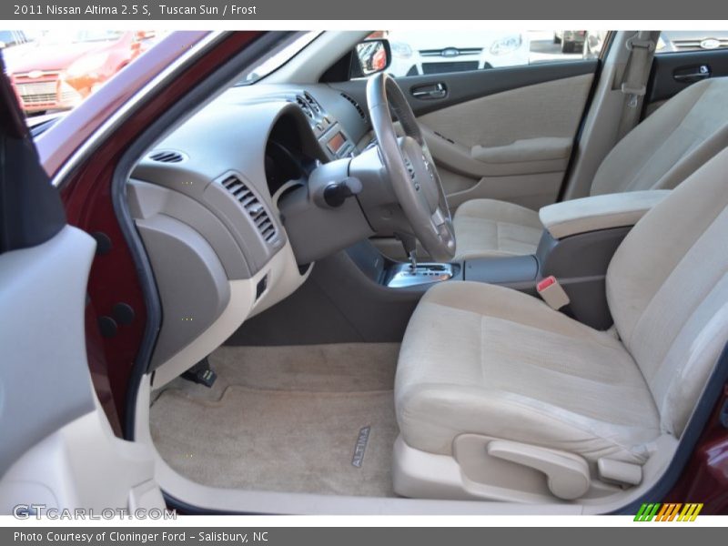 Tuscan Sun / Frost 2011 Nissan Altima 2.5 S