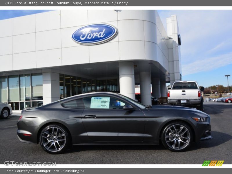  2015 Mustang EcoBoost Premium Coupe Magnetic Metallic