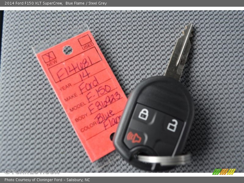 Blue Flame / Steel Grey 2014 Ford F150 XLT SuperCrew