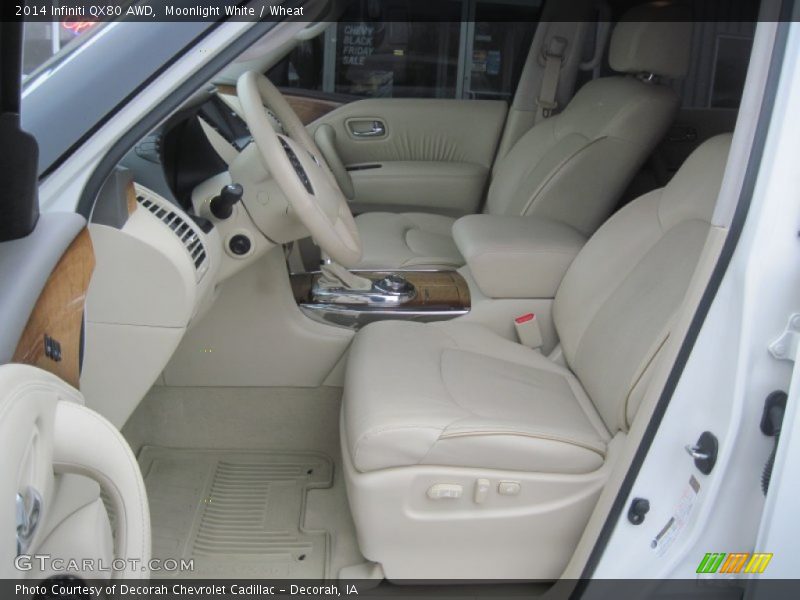  2014 QX80 AWD Wheat Interior