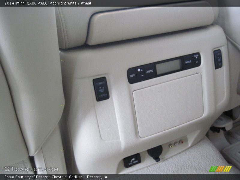 Moonlight White / Wheat 2014 Infiniti QX80 AWD