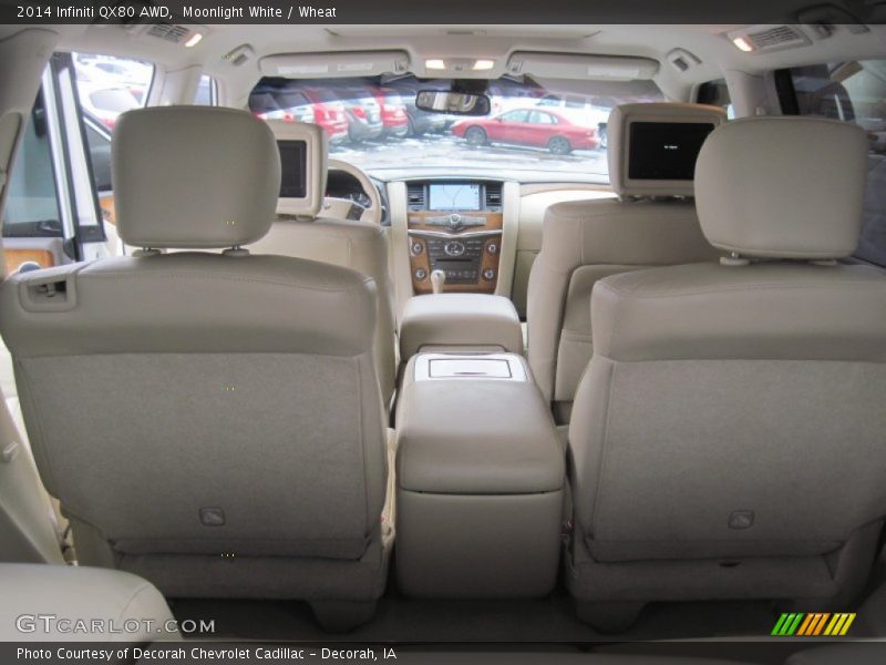 Moonlight White / Wheat 2014 Infiniti QX80 AWD