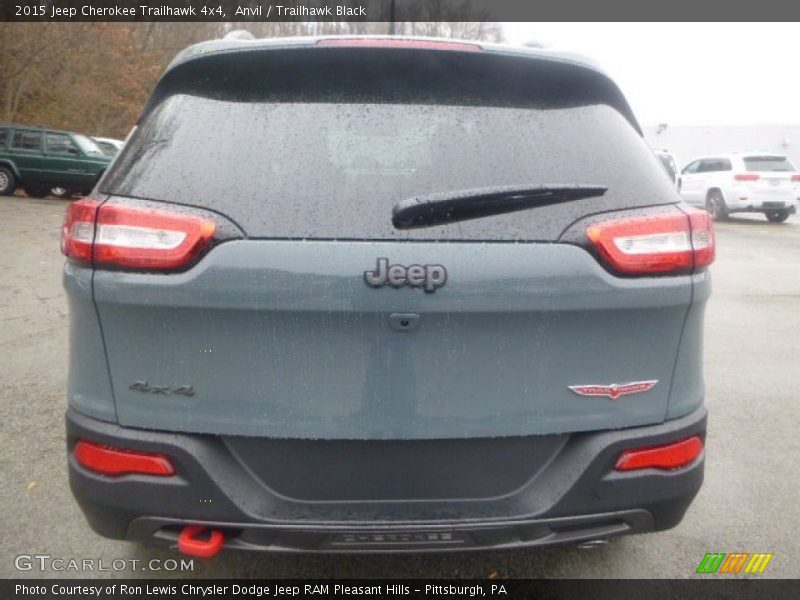 Anvil / Trailhawk Black 2015 Jeep Cherokee Trailhawk 4x4