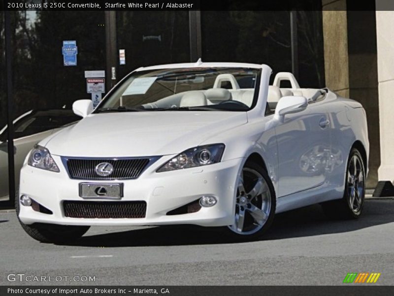 Starfire White Pearl / Alabaster 2010 Lexus IS 250C Convertible