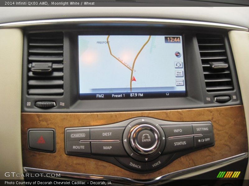 Navigation of 2014 QX80 AWD