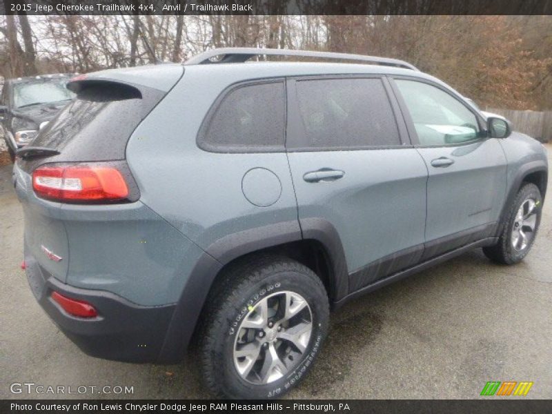 Anvil / Trailhawk Black 2015 Jeep Cherokee Trailhawk 4x4