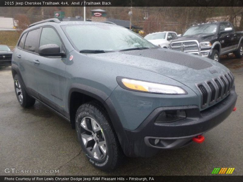 Anvil / Trailhawk Black 2015 Jeep Cherokee Trailhawk 4x4