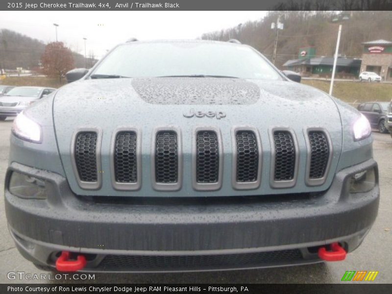 Anvil / Trailhawk Black 2015 Jeep Cherokee Trailhawk 4x4