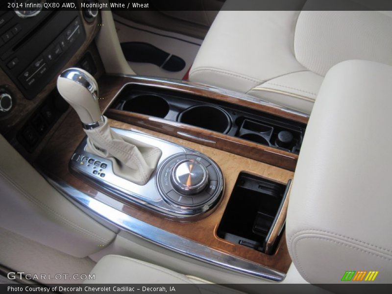 Controls of 2014 QX80 AWD