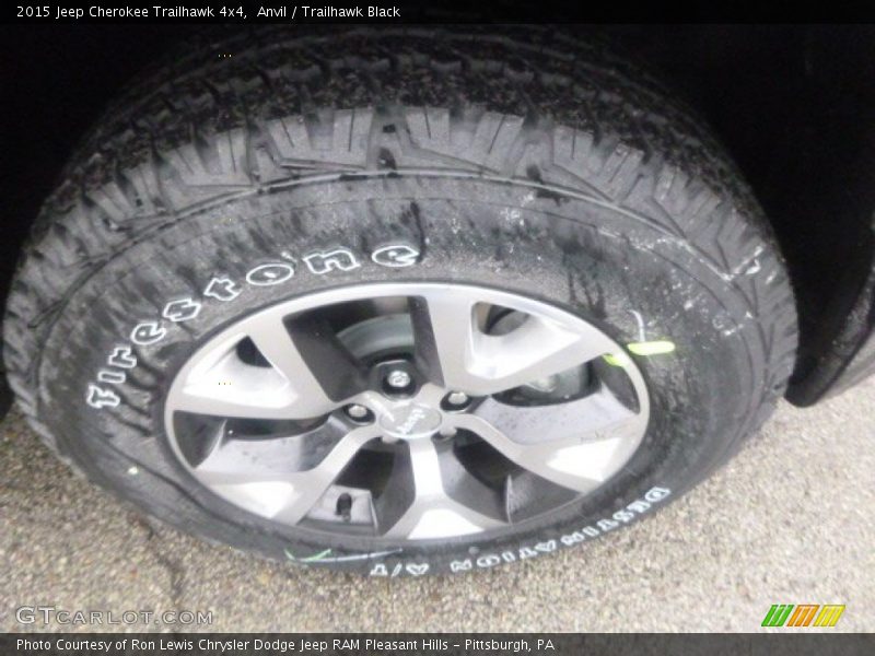 Anvil / Trailhawk Black 2015 Jeep Cherokee Trailhawk 4x4