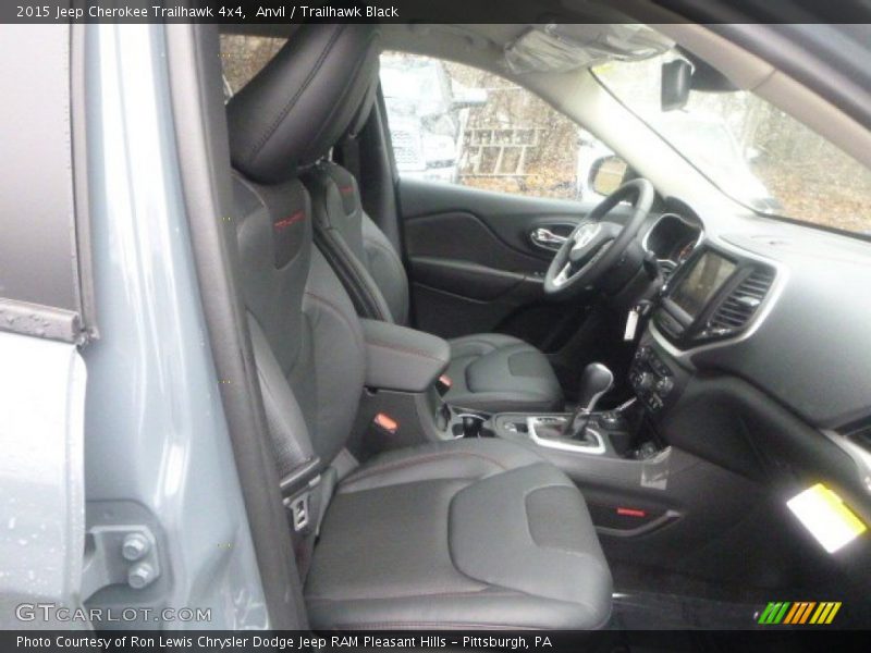 Anvil / Trailhawk Black 2015 Jeep Cherokee Trailhawk 4x4