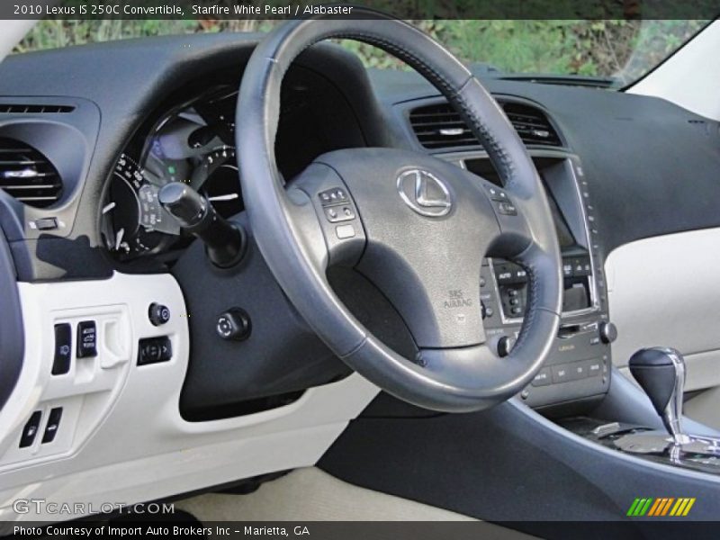 Starfire White Pearl / Alabaster 2010 Lexus IS 250C Convertible