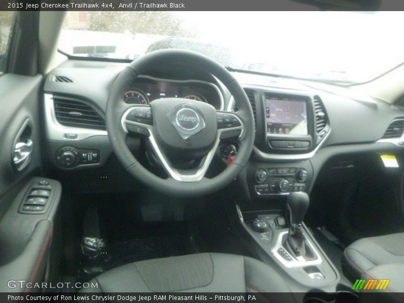Anvil / Trailhawk Black 2015 Jeep Cherokee Trailhawk 4x4