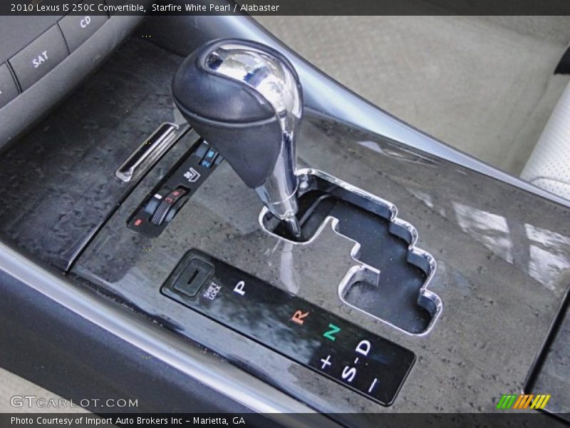 Starfire White Pearl / Alabaster 2010 Lexus IS 250C Convertible