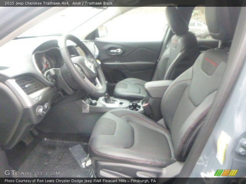 Anvil / Trailhawk Black 2015 Jeep Cherokee Trailhawk 4x4
