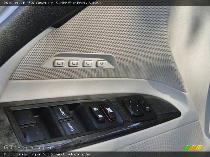 Starfire White Pearl / Alabaster 2010 Lexus IS 250C Convertible