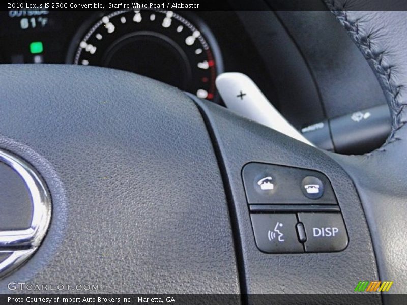 Starfire White Pearl / Alabaster 2010 Lexus IS 250C Convertible