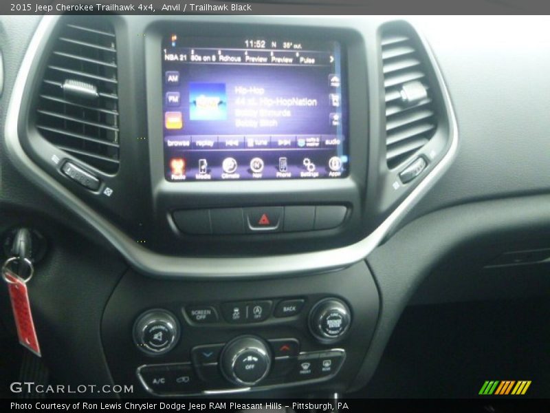 Anvil / Trailhawk Black 2015 Jeep Cherokee Trailhawk 4x4