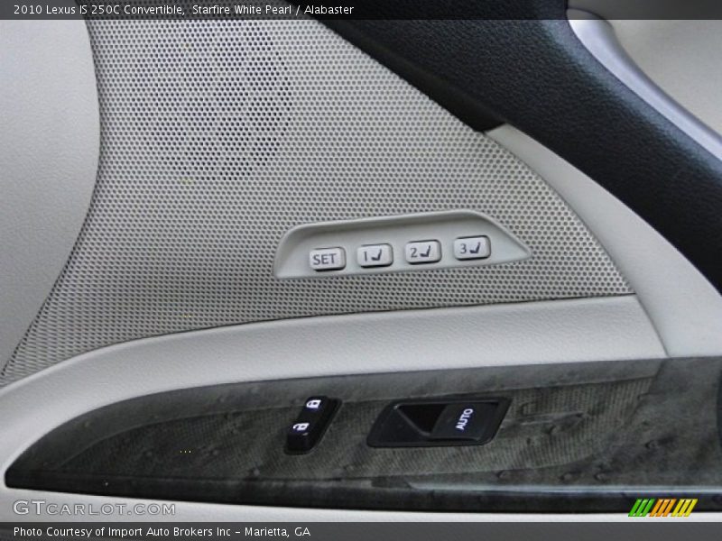 Starfire White Pearl / Alabaster 2010 Lexus IS 250C Convertible