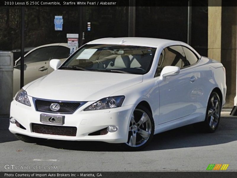 Starfire White Pearl / Alabaster 2010 Lexus IS 250C Convertible