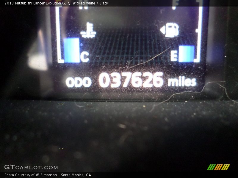 Wicked White / Black 2013 Mitsubishi Lancer Evolution GSR
