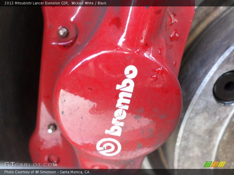 Wicked White / Black 2013 Mitsubishi Lancer Evolution GSR